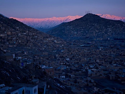kabul city centre. A view of Kabul city centre
